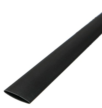 RTS 9,5/4.8 Трупная трубка с тепловой термоусадочной трубкой - черная/1 м/RTS -9,5/4,8CZ 1 ПК