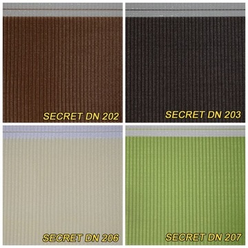 Рулонная штора MINI ДЕНЬ-НОЧЬ, свободновисящая, BAHAMA I, XII