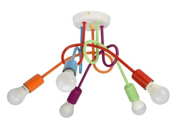 LAMPA SUFITOWA PLAFONIERA ŻYRANDOL KOLORY LOFT