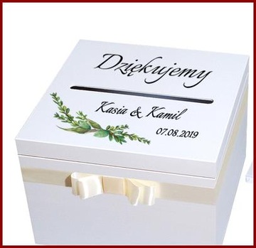 Коробка для обручальных колец, конверты и гостевая книга