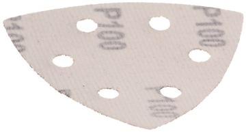 ШЛИФОВАЛЬНАЯ БУМАГА НА ВЕЛКРО DELTA IRON 93 x 93мм ДЛЯ ШЛИФОВАЛЬНОЙ МАШИНЫ 100 гр 5шт.