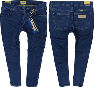 WRANGLER SLIM TAPERED spodnie jeansy B&Y 70's