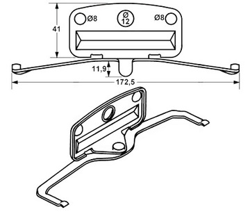 ПРУЖИНА ЗАЖИМА ATE 11.8116-0315.2