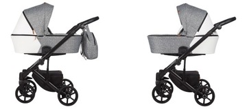 КОЛЯСКА BABY MERC MOSCA, ОГРАНИЧЕННАЯ СЕРИЯ 3 В 1