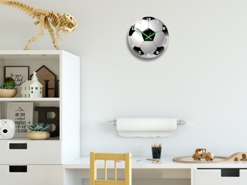 Zegar PIŁKA ścienny ULTRA CICHY PIĘKNY CZYTELNY