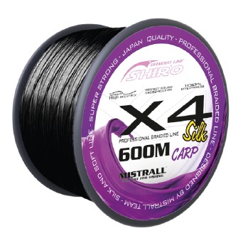 Plecionka Mistrall Shiro CARP 0,25 mm 600 m czarna