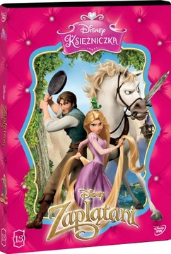 ZAPLĄTANI DISNEY KSIĘŻNICZKA DVD PL