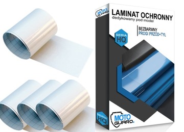 Folia BEZBARWNA PPF progi ZESTAW VOLKSWAGEN GOLF 7