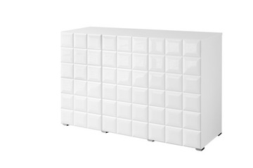 KOMODA 150CM CUBO KUK150 BIAŁY POŁYSK MDF