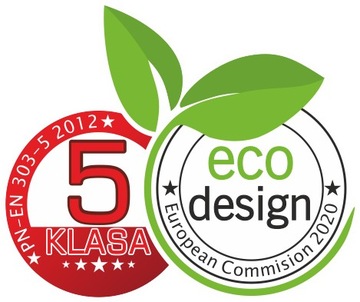 KOCIOŁ PIEC 5KLASA Z PODAJNIKIEM ŻELIWNYM MOC 20kW