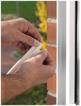 САМОКЛЕЯЩАЯСЯ ПРОКЛАДКА 'E' ДЛЯ ДВЕРЕЙ, ОКОН, ЦВЕТА E