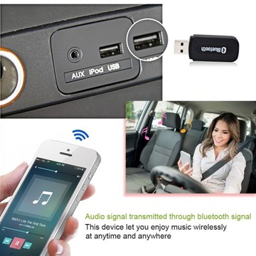 БЕСПРОВОДНОЙ АУДИОРЕСИВЕР BLUETOOTH USB + JACK