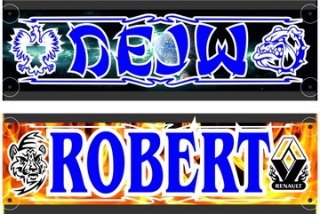 Светодиодная табличка RENAULT 50x12 LED + FREE