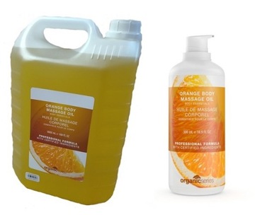 Organic Olej Oliwka do masażu ciała Wanilia 5L