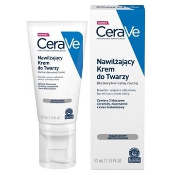 CERAVE NAWILŻAJĄCY KREM DO TWARZY 52ML SK. SUCHA