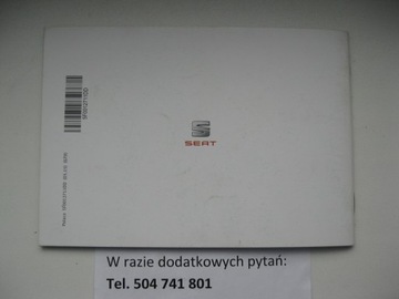 SEAT Nawigacja instrukcja SEAT Toledo Ibiza Ateca