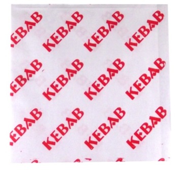 KOPERTA / TOREBKA KEBAB FOLIOWANA 200szt.