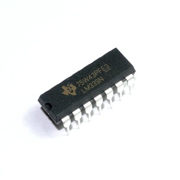 LM339N Quad Differential Comparators 14-DIP [2szt]