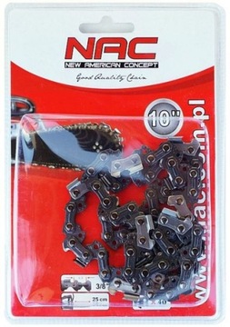 ОРИГИНАЛЬНАЯ ЦЕПЬ NAC CST25 10 дюймов 40 звеньев 3/8 дюйма