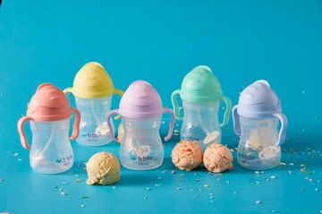 Бутылка с трубочкой 240 мл Gelato Banana Split B.BOX