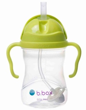 B.BOX Innowacyjny bidon ze słomką 240ml Ananasowy