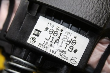 PODUSZKA AIRBAG KIEROWNICY VW TOURAN 1T0880201A