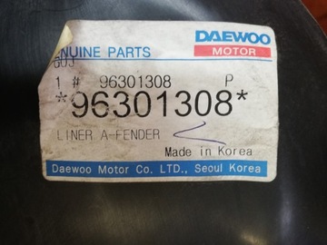 PODBĚH PRAVÝ PŘEDNÍ DAEWOO NUBIRA 96301308