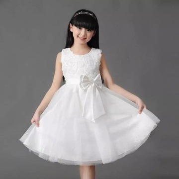 Торжественное платье для крещения, причастия, свадьбы, выпускного вечера, 4 ЦВЕТА