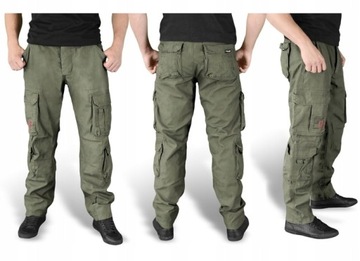 ORYGINAŁ SPODNIE AIRBORNE SLIM BOJÓWKI SURPLUS L