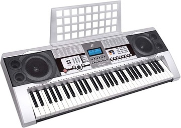 KEYBOARD ORGANY MK-922 WYŚWIETLACZ LCD 61 KLAWISZY