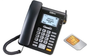 НАСТОЛЬНЫЙ ТЕЛЕФОН MAXCOM MM28D HS GSM