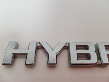 TOYOTA AURIS BLATNÍK HYBRID ZNAK ZNAKY NÁPIS