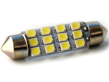 Rurka 41mm 12 led SMD led C5W C10W C3W C15W