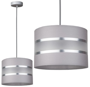 LAMPA WISZĄCA SUFITOWA ŻYRANDOL ABAŻUR NOWOCZESNA