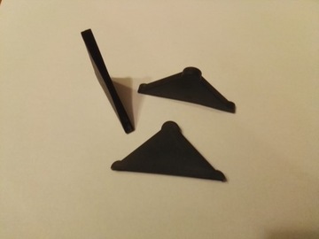 Narozniki naroza ochronne łamane do szkla 4mm-6mm