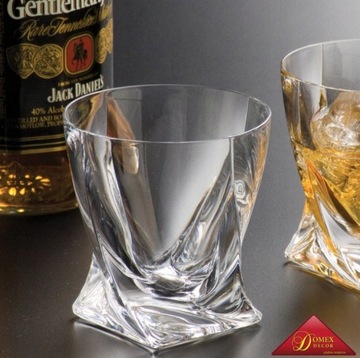 BOHEMIA QUADRO WHISKY KARAFKA + 6 SZKLANEK PREZENT