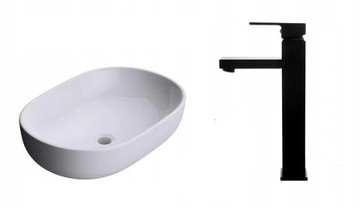 UMYWALKA 48cm+ CZARNA BATERIA Z PERLATOREM