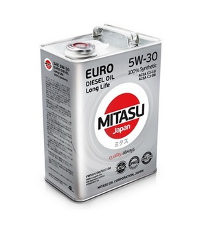 JAPOŃSKI MITASU EURO DIESEL LL 5W-30 MJ-210 4L