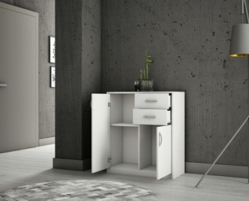 Комод 2D2S WHITE полка с ящиками ROB