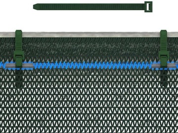 ЗАТЕНИВАЮЩАЯ СЕТКА 1,2х50м МАСКИРОВОЧНОЕ ПОКРЫТИЕ ДЛЯ ЗАБОРА ЗАБОРТ 75% +УФ