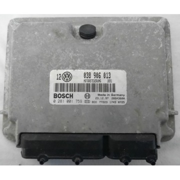 KOMPUTER VW GOLF 1.9SDI 038906013 IMMO OFF !!!