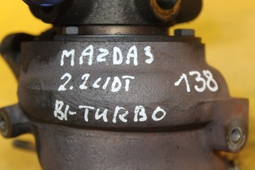 TURBÍNA TURBO MAZDA 3 2.2CIDT BI-TURBO 810357-0002
