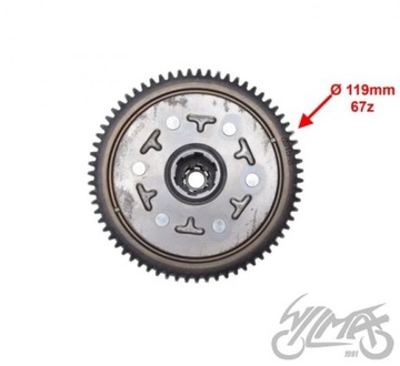 ДВИГАТЕЛЬ СЦЕПЛЕНИЯ YX 140 1P56FMJ RMT PIT BIKE MRF