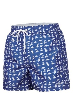 Szorty kąpielowe męskie spodenki plażowe kolorowe lekkie POLSKIE XXL ZAGANO