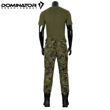 Мужская хлопковая футболка DOMINATOR в стиле милитари под униформу оливкового размера XXL