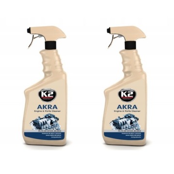 2x Płyn do mycia silników Akra 770 ml