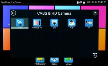 МНОГОФУНКЦИОНАЛЬНЫЙ ТЕСТЕР КАМЕР CCTV CS-H8-70H НОВИНКА!