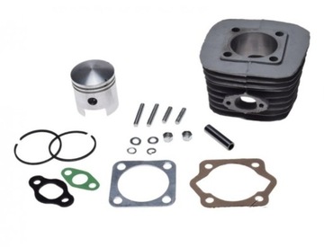 ЦИЛИНДР ВЕЛОСИПЕДНОГО ДВИГАТЕЛЯ 80 куб.см, комплект