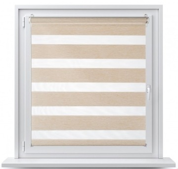 Roleta Dzień/Noc BH-1504 43x150cm Słomkowa