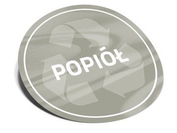 Набор из 6 наклеек для сортировочных контейнеров диаметром 30 см.